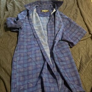 Mecca Blue Checkered Shirt